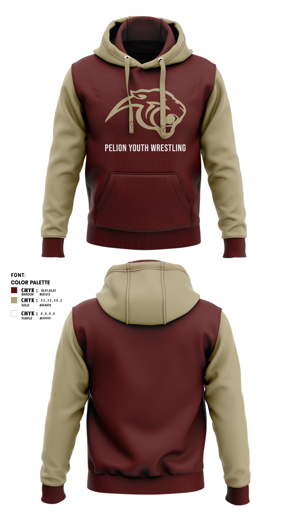 Hoodie, Pelion Youth Wrestling, Wrestling, Teamtime, Team time, sublimation, custom sports apparel, team uniforms, spirit wear, spiritwear, sports uniforms, custom shirts, team store, custom team store, fundraiser sports, apparel fundraiser