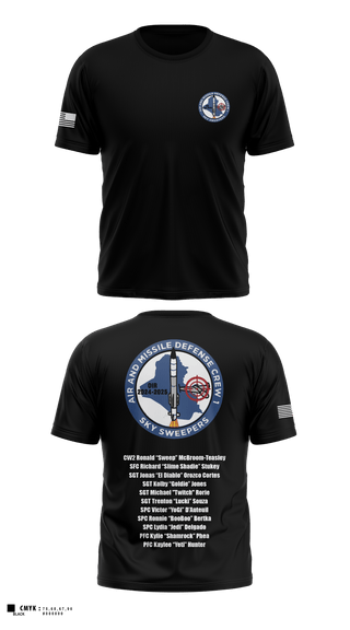 Short Sleeve Performance Shirt, Bravo Battery, 4th Battalion, 3rd Air Defense Artillery Regiment, Army, Teamtime, Team time, sublimation, custom sports apparel, team uniforms, spirit wear, spiritwear, sports uniforms, custom shirts, team store, custom team store, fundraiser sports, apparel fundraiser