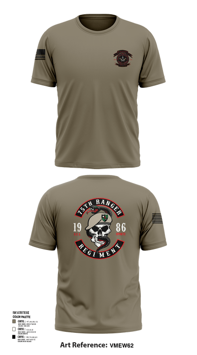 Green Beret 87463289 Short Sleeve Performance Shirt - 123