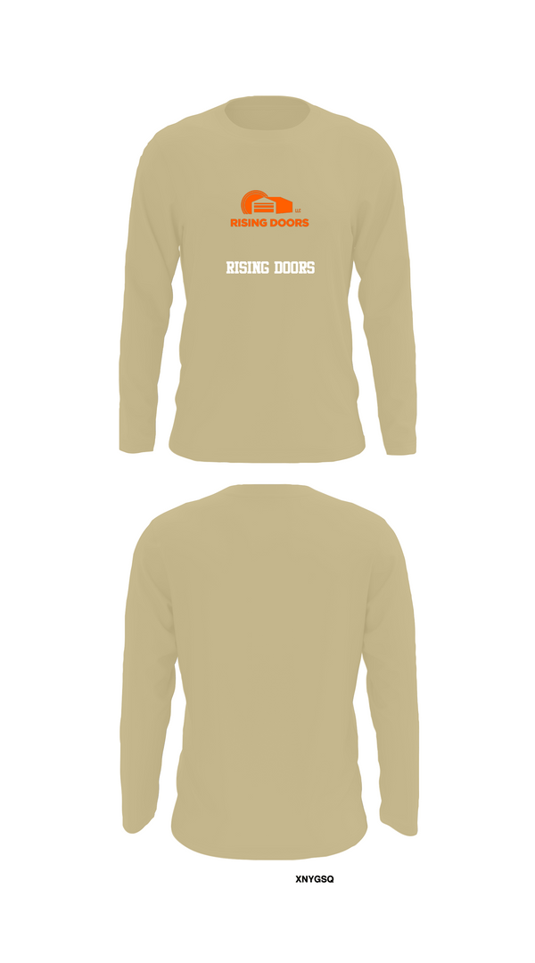 Long Sleeve Performance Shirt, Rising Doors, Army, Teamtime, Team time, sublimation, custom sports apparel, team uniforms, spirit wear, spiritwear, sports uniforms, custom shirts, team store, custom team store, fundraiser sports, apparel fundraiser
