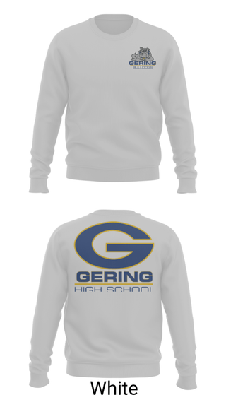 Crew Neck Sweatshirt, Gering High School Golf, Golf, Teamtime, Team time, sublimation, custom sports apparel, team uniforms, spirit wear, spiritwear, sports uniforms, custom shirts, team store, custom team store, fundraiser sports, apparel fundraiser