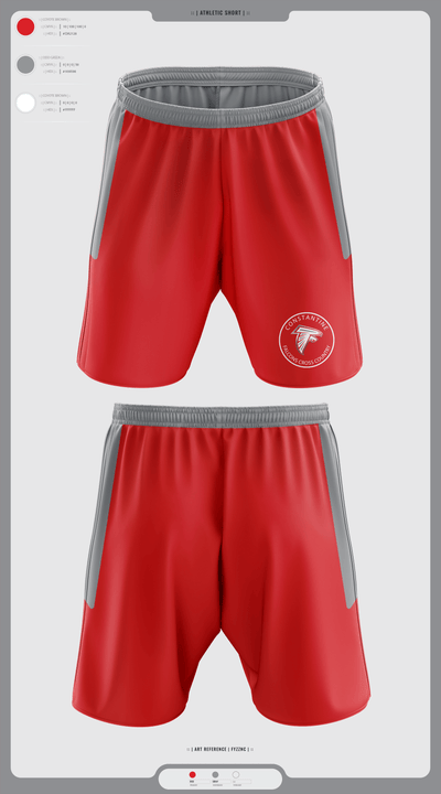 Constantine High School Cross Country 28669169 Athletic Shorts With Pockets - 4