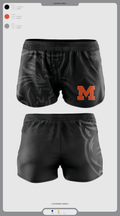 Milton Area Black Panthers 88369050 Women's Shorts - 1