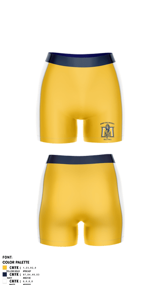 Womens Compression Shorts, Murray State University Volleyball, Women's Volleyball, Teamtime, Team time, sublimation, custom sports apparel, team uniforms, spirit wear, spiritwear, sports uniforms, custom shirts, team store, custom team store, fundraiser sports, apparel fundraiser