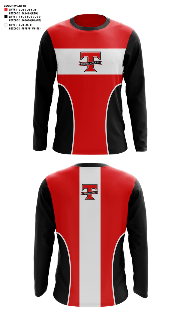 Long Sleeve Performance Shirt, Tillamook High School Golf, Golf, Teamtime, Team time, sublimation, custom sports apparel, team uniforms, spirit wear, spiritwear, sports uniforms, custom shirts, team store, custom team store, fundraiser sports, apparel fundraiser