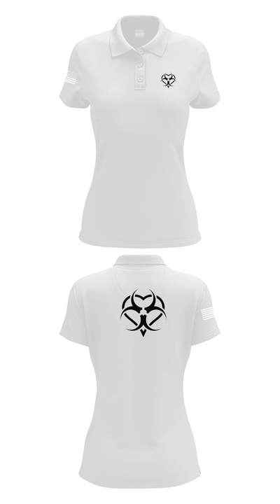 HazMat Helpers LLC 83435618 Women's Short Sleeve Performance Polo  - 17