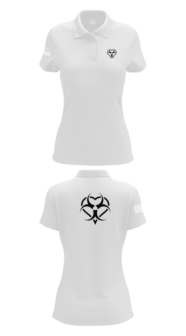 Womens Short Sleeve Performance Polo, HazMat Helpers LLC, , Teamtime, Team time, sublimation, custom sports apparel, team uniforms, spirit wear, spiritwear, sports uniforms, custom shirts, team store, custom team store, fundraiser sports, apparel fundraiser