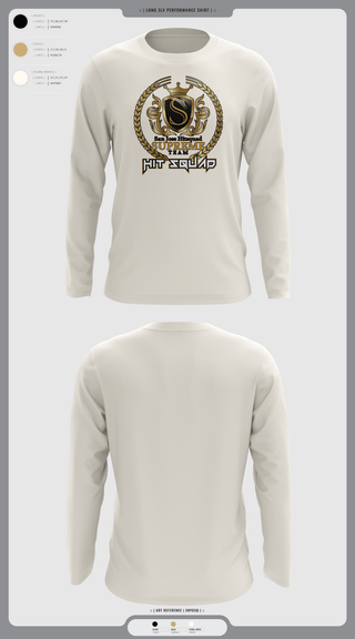 Long Sleeve Performance Shirt, San Jose Hitsquad, , Teamtime, Team time, sublimation, custom sports apparel, team uniforms, spirit wear, spiritwear, sports uniforms, custom shirts, team store, custom team store, fundraiser sports, apparel fundraiser