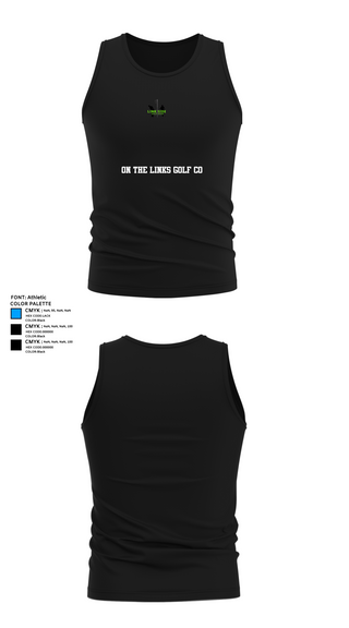 Tank Top, On the Links Golf Co, Golf, Teamtime, Team time, sublimation, custom sports apparel, team uniforms, spirit wear, spiritwear, sports uniforms, custom shirts, team store, custom team store, fundraiser sports, apparel fundraiser