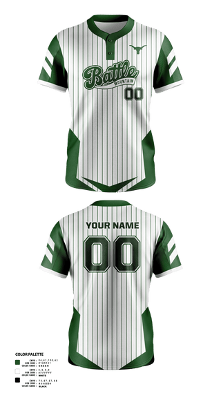 Two Button Softball Jersey, Battle Mountain Softball, Softball, Teamtime, Team time, sublimation, custom sports apparel, team uniforms, spirit wear, spiritwear, sports uniforms, custom shirts, team store, custom team store, fundraiser sports, apparel fundraiser