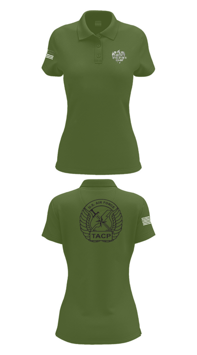 18th Air Support Operations Group 80875786 Women's Short Sleeve Performance Polo  - 55