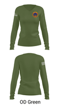 Fort meade 47918041 Women's Long Sleeve V-neck Shirt - 57