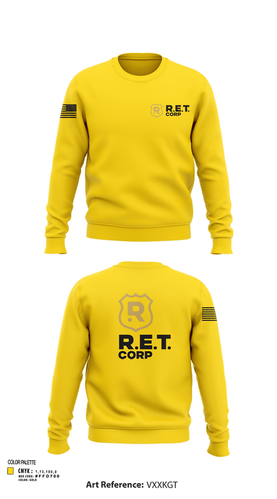 RET CORP 33326250 Crew Neck Sweatshirt - 122