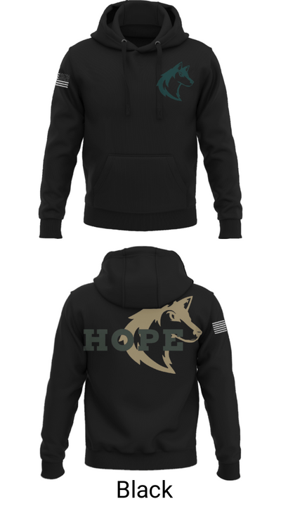 Hope Christian Middle School Cheer 1829633 Hoodie - 25