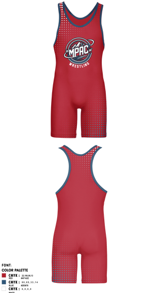 Wrestling Singlet, MPAC 360° Wrestling, Wrestling, Teamtime, Team time, sublimation, custom sports apparel, team uniforms, spirit wear, spiritwear, sports uniforms, custom shirts, team store, custom team store, fundraiser sports, apparel fundraiser