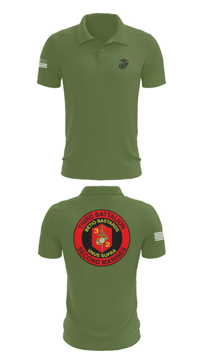 V3/2 53634498 Short Sleeve Performance Polo - 47