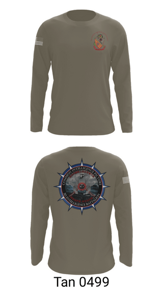Long Sleeve Performance Shirt, 3rd Intelligence Battalion, Marines, Teamtime, Team time, sublimation, custom sports apparel, team uniforms, spirit wear, spiritwear, sports uniforms, custom shirts, team store, custom team store, fundraiser sports, apparel fundraiser