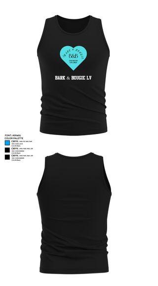 Tank Top, Bark & Bougie LV, , Teamtime, Team time, sublimation, custom sports apparel, team uniforms, spirit wear, spiritwear, sports uniforms, custom shirts, team store, custom team store, fundraiser sports, apparel fundraiser