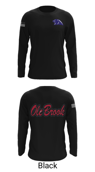 Long Sleeve Performance Shirt, Brookhaven High School Track, Track & Field, Teamtime, Team time, sublimation, custom sports apparel, team uniforms, spirit wear, spiritwear, sports uniforms, custom shirts, team store, custom team store, fundraiser sports, apparel fundraiser