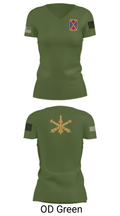 10th Army Air and Missile Command 85697191 Women's Short Sleeve V-neck Shirt - 48