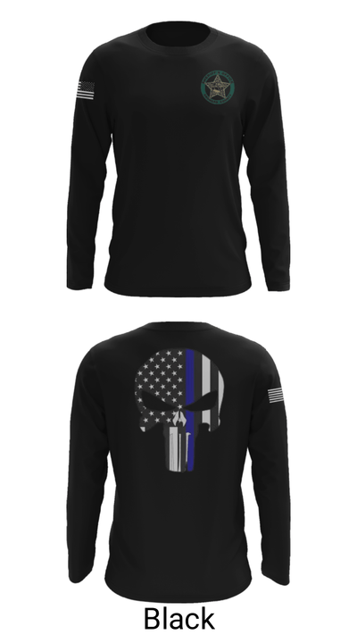 BROWARD SHERIFF EXPLORERS 82961941 Long Sleeve Performance Shirt - 25