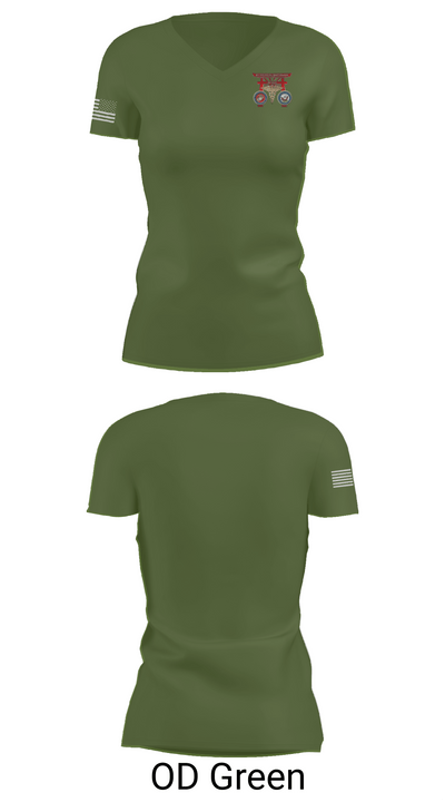 3D MEDICAL BATTALION 96077173 Women's Short Sleeve V-neck Shirt - 48