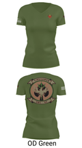 HSC-85 15010069 Women's Short Sleeve V-neck Shirt - 46