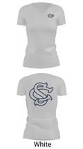 Spring Creek High School Basketball 45989238 Women's Short Sleeve V-neck Shirt - 19