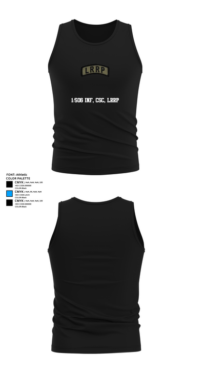 1/506 Inf, CSC, LRRP 84780352 Tank Top - 39