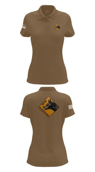 Womens Short Sleeve Performance Polo, 317th support maintenance company, Army, Teamtime, Team time, sublimation, custom sports apparel, team uniforms, spirit wear, spiritwear, sports uniforms, custom shirts, team store, custom team store, fundraiser sports, apparel fundraiser