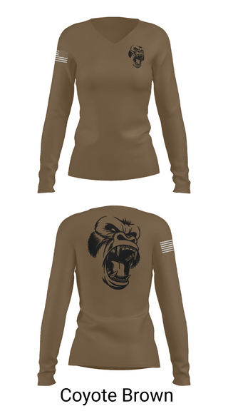 Womens Long Sleeve Vneck Shirt 1, USS CARL VINSON, , Teamtime, Team time, sublimation, custom sports apparel, team uniforms, spirit wear, spiritwear, sports uniforms, custom shirts, team store, custom team store, fundraiser sports, apparel fundraiser