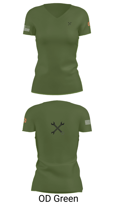 B CO 2-12 CAV 37897700 Women's Short Sleeve V-neck Shirt - 48