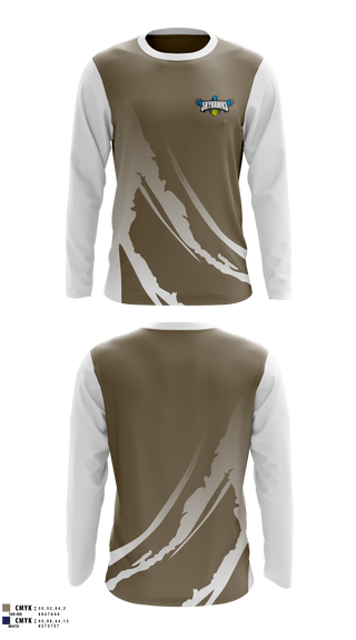 Long Sleeve Performance Shirt, Barrie North Winter Tennis, Tennis, Teamtime, Team time, sublimation, custom sports apparel, team uniforms, spirit wear, spiritwear, sports uniforms, custom shirts, team store, custom team store, fundraiser sports, apparel fundraiser