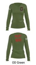 21st AMU 5909710 Women's Long Sleeve V-neck Shirt - 57