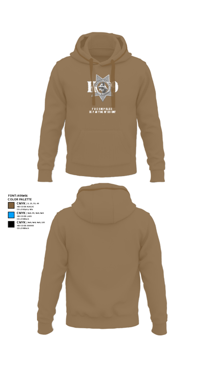 Fresno Police Department K9 Unit 39054818 Hoodie - 11