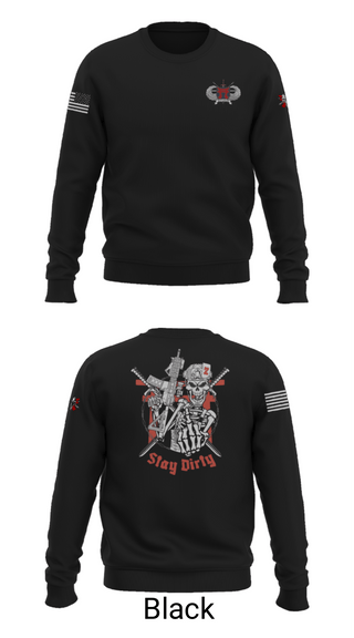 Crew Neck Sweatshirt, Dirty Deuce, , Teamtime, Team time, sublimation, custom sports apparel, team uniforms, spirit wear, spiritwear, sports uniforms, custom shirts, team store, custom team store, fundraiser sports, apparel fundraiser