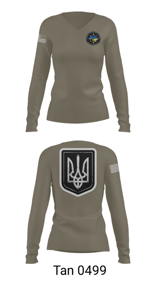 Women's Long Sleeve Vneck Shirt, 173rd Airborne, Army, Teamtime, Team time, sublimation, custom sports apparel, team uniforms, spirit wear, spiritwear, sports uniforms, custom shirts, team store, custom team store, fundraiser sports, apparel fundraiser