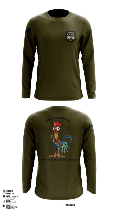 Bravo Bulldogs Long Sleeve Performance Shirt 4