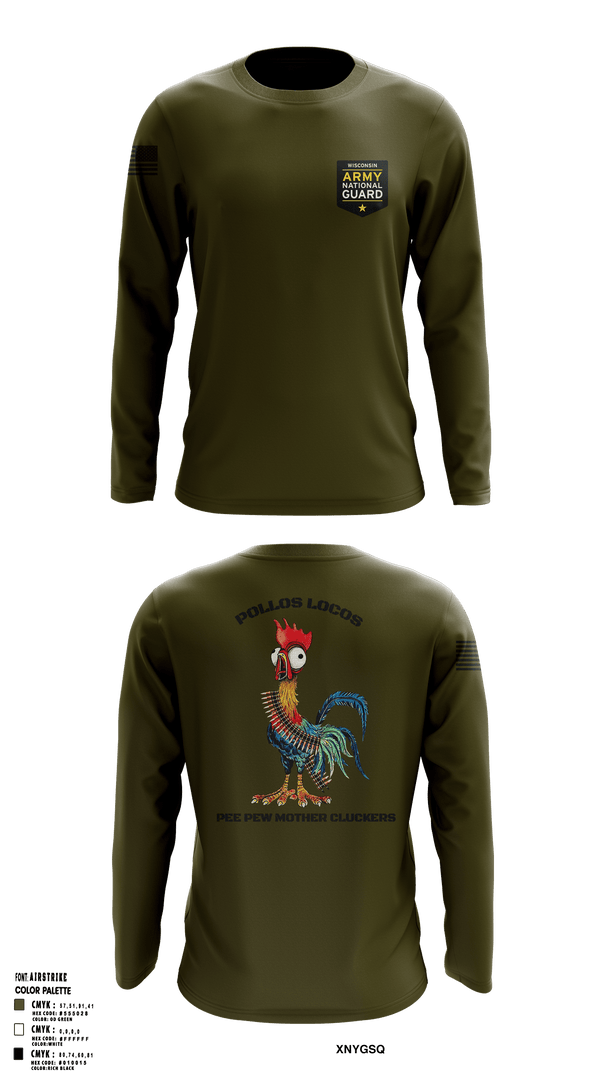 Long Sleeve Performance Shirt, , Army, Teamtime, Team time, sublimation, custom sports apparel, team uniforms, spirit wear, spiritwear, sports uniforms, custom shirts, team store, custom team store, fundraiser sports, apparel fundraiser