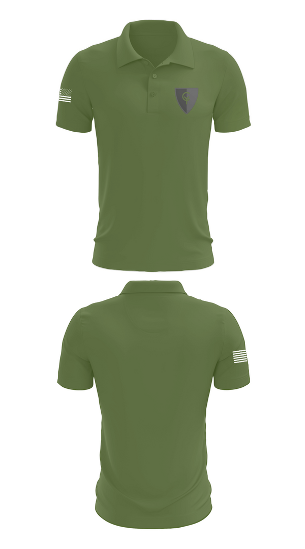 Short Sleeve Performance Polo, 38th Infantry Division, , Teamtime, Team time, sublimation, custom sports apparel, team uniforms, spirit wear, spiritwear, sports uniforms, custom shirts, team store, custom team store, fundraiser sports, apparel fundraiser