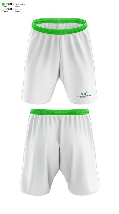 Cleveland Youth Running Club 35582645 Athletic Shorts With Pockets - 2