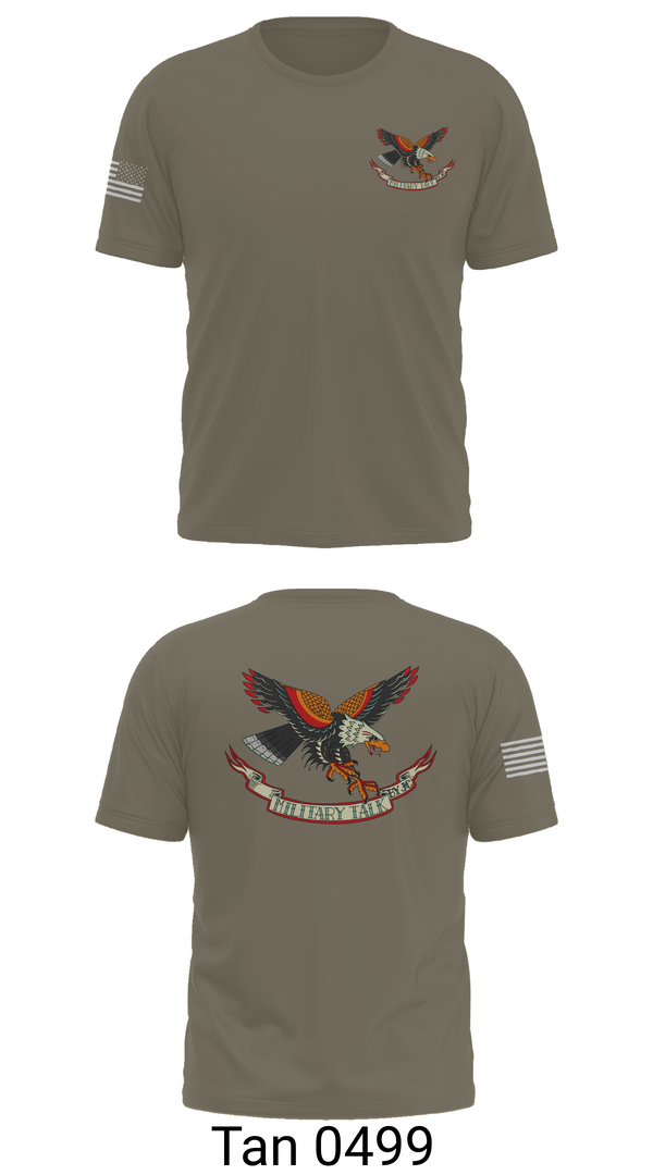 Short Sleeve Performance Shirt, Military Talk by JC, Army, Teamtime, Team time, sublimation, custom sports apparel, team uniforms, spirit wear, spiritwear, sports uniforms, custom shirts, team store, custom team store, fundraiser sports, apparel fundraiser