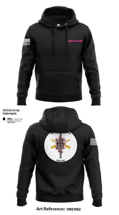 ODB 170, Alpha Company, 3rd BN, 1SFG (A) Hoodie - 27