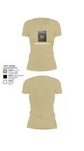 Archer Battery 2-2 FA 26774944 Women's Short Sleeve V-neck Shirt - 84