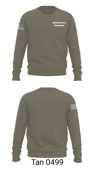 Crew Neck Sweatshirt, 4CEB Bravo Company, Marines, Teamtime, Team time, sublimation, custom sports apparel, team uniforms, spirit wear, spiritwear, sports uniforms, custom shirts, team store, custom team store, fundraiser sports, apparel fundraiser