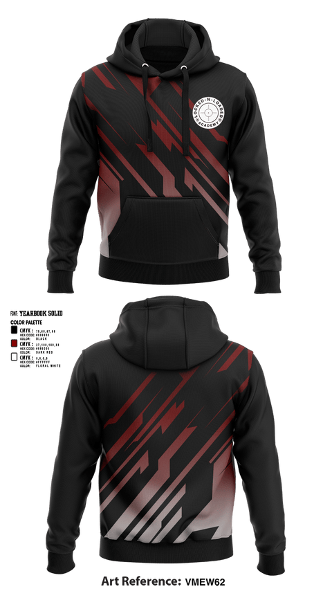 Hoodie, Locked N Loaded Academy, , Teamtime, Team time, sublimation, custom sports apparel, team uniforms, spirit wear, spiritwear, sports uniforms, custom shirts, team store, custom team store, fundraiser sports, apparel fundraiser