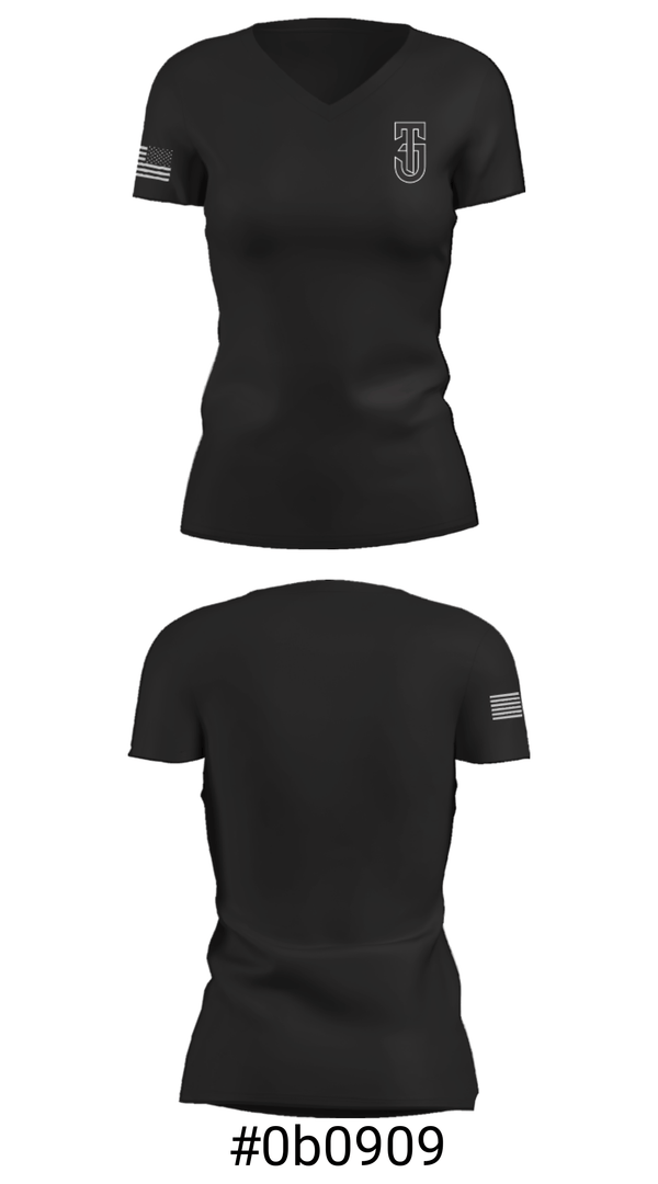 Women's Short Sleeve Vneck Shirt, Tyrel Jackson Training, Men's Basketball, Teamtime, Team time, sublimation, custom sports apparel, team uniforms, spirit wear, spiritwear, sports uniforms, custom shirts, team store, custom team store, fundraiser sports, apparel fundraiser