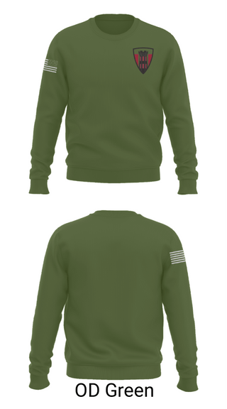 Crew Neck Sweatshirt, 111th ACP, National Guard, Teamtime, Team time, sublimation, custom sports apparel, team uniforms, spirit wear, spiritwear, sports uniforms, custom shirts, team store, custom team store, fundraiser sports, apparel fundraiser