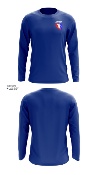 Long Sleeve Performance Shirt, YAC Flag League, , Teamtime, Team time, sublimation, custom sports apparel, team uniforms, spirit wear, spiritwear, sports uniforms, custom shirts, team store, custom team store, fundraiser sports, apparel fundraiser