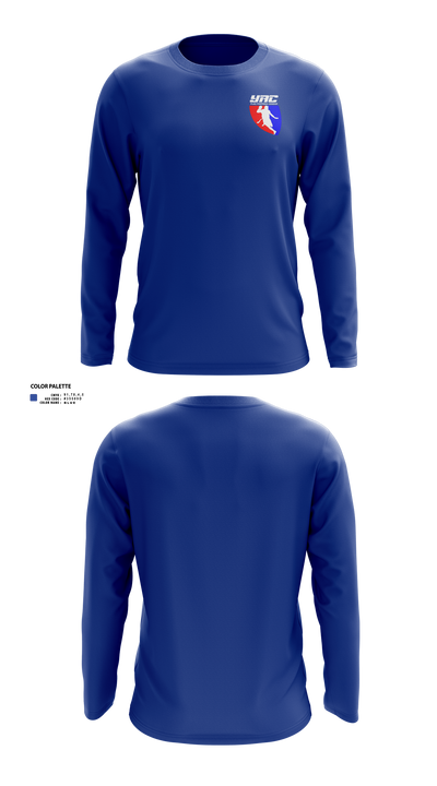 YAC Flag League 96225173 Long Sleeve Performance Shirt 2